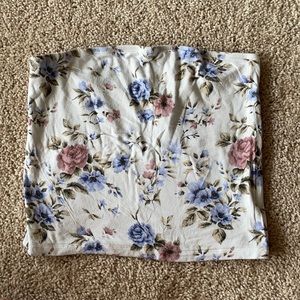 American eagle floral tube top